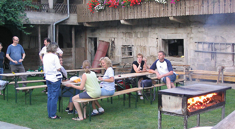 Grillabende auf dem Moaxnhof - Urlaub im Bayerischen Wald